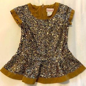 American Girl brand sequin tunic size XS (6)